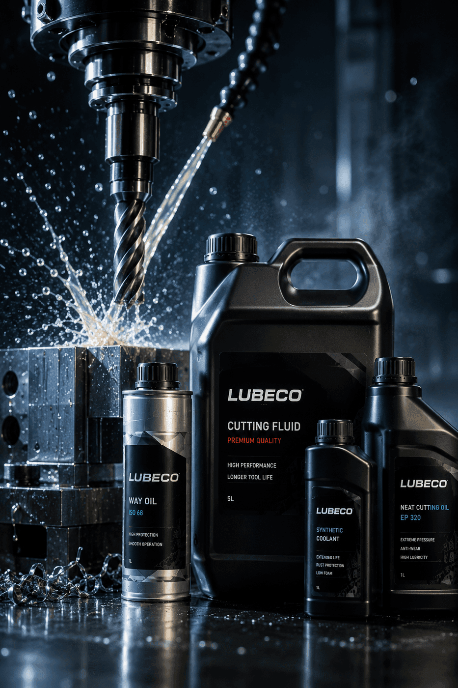 Industrial cutting oils and fluids